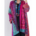 Vintage Puuvillane Linane Lahtine Etnilise Stiiliga Tr&uuml;kiga Kootud Kampsun Suur Suurus Pikkade Varrukatega Mantel S&uuml;gis Talv Retro Naiste Kampsun L roosa punane v&auml;rv