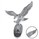 Auto kolmem&otilde;&otilde;tmeline modifitseerimine , universaalne kapoti kaunistus, eesmine embleem, embleem, 3D metallist esiembleem One Size