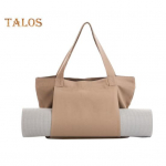 Jooga Pilatese matikott Multifunktsionaalne suure mahutavusega l&otilde;uendist k&auml;ekott Kaasaskantav v&auml;litreeningu varustus Joogapadjakeste &otilde;lakott kandekott khaki