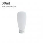 Reisisuuruses pigistatavate pudelite komplekt &scaron;ampooni ja du&scaron;igeeli jaoks