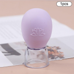 Silikoonist vaakumkuppude masseerija n&auml;ole kehatopsid Puhastav niiske tselluliidivastane n&auml;ohooldus Hiina kuputeraapia 1pcs