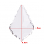 1 tk l&auml;bipaistvast kristallist hobusesilmad rippuvad ripatsid klaasist murdumisprisma p&auml;ikesep&uuml;&uuml;dja, mis ripub kardina jaoks pulmade l&uuml;htri sisekujundus A1