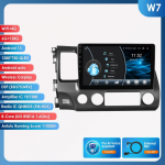 HIzpo Autoradio 2Din Android 13 autoraadio, Honda Civic 2006&ndash;2011 Multimeedia videopleier GPS-navigatsioon RDS 4G Carplay peaseade Carplay W7 8Core 6G 128G,AI