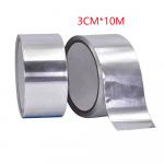 Kuumuskindel alumiiniumfooliumist kleeplint, k&ouml;&ouml;gikatla tihendus, p&auml;ikeseisolatsioon, veekindel valamukleebis 50 mm * 10 m * 0,06 mm