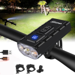 Ere jalgrattatuli LED Ees USB Laetav MTB Maastikuratta Lamp 1200LM Jalgratta Esituli Taskulamp Jalgrattas&otilde;idu Rolleri Lamp
