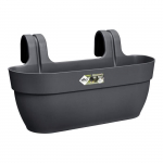 ELHO Balconni&egrave;re Vibia Campana Easy Hanger Large - 7,5 L - 46 x 24 x 26,5 cm - Anthracite