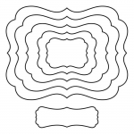 Outil de d&eacute;coupe et de gaufrage - ARTEMIO - Dies 'On se marie' - Multi-mat&eacute;riaux - Mixte - Adulte