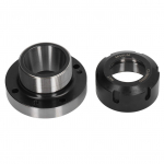 Padrun ER50 L&auml;bim&otilde;&otilde;t 100mm 7 Auguga S&uuml;sinikterasest T&ouml;&ouml;riist Treipingile CNC Freespingile