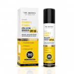 Dr. Sheth's Ceramide & Vitamin C Long lasting Sunscreen SPF 50+ PA++++ 6 hrs Advanced UV & Tan Protection For All Skin Types| Unisex | 50g