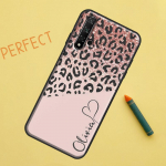 Isikup&auml;rastatud Loomamustriga Nimega S&uuml;damekujuline &Uuml;mbris Huawei Nova 9 10 SE 11i 8i 7i 3i Nova 5T Y60 Y61 Y70 Y90 P20 P30 P40 Lite P60 Pro jaoks P Smart 2021