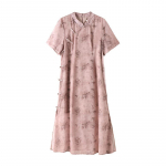 Suur suurus naiste suvine uus Hiina cheongsam t&auml;iustatud rahvuslik stiil nooruslik kleit 2XL