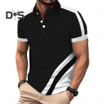 Meeste rev&auml;&auml;riga T-s&auml;rk Slim Fit t&auml;piline pol&uuml;ester T-s&auml;rk v&auml;rviplokiga suvine vabaaja l&uuml;hikeste varrukatega top igap&auml;evaseks kandmiseks sportimiseks t&auml;navale S khaki