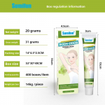 SUMIFUN deodorantkreem kaenlaaluste hooldamiseks, higistamisvastane higil&otilde;hna eemaldaja 20g