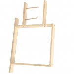 Tuftimisraam DIY K&auml;sit&ouml;&ouml; Valmistamine Roostevaba Teras Tamme Puidu Tekstuur Lihtne Paigaldus Vaiba Valmistamise Raam