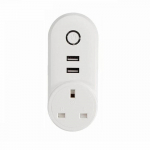 WiFi Nutikas Voolupistiku Adapter Pistikupesa EL USA AU &Uuml;hendkuningriik GE Pistik USB Ajakava Kaugjuhtimine Smartlife Rakendusega Alexa Google Home Israel Plug