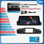 Ossuret 10.25 autoraadio BMW 3. seeriale E90(2005-2012) Ilma originaalekraanita(Ainult vasakpoolse rooliga s&otilde;idukid)toega Carplay Intelligent Android Auto 8W 8G 128G