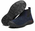 T&ouml;&ouml;ohutussaapad H&auml;vitamatud Turvajalatsid Meestele Torkekindlad T&ouml;&ouml;jalatsid Chelsea Saapad Talvesaapad H673 39 sinine