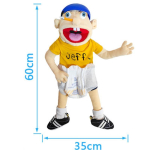 40-60cm Suur Jeffy Poiss K&auml;enukk Pl&uuml;&uuml;sm&auml;nguasjad Eemaldatav Laste Pehme Nukk Jutusaade Peo Rekvisiidid Nukk Pehme M&auml;nguasi Lastele Kingitus beige