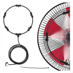 Outdoor Misting Fan Kit Accessories Easy to Install Spray Tubing Set for Backyard diameter 40cm