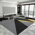 Moodne minimalistlik elutoavaip Lihtne hooldada Diivani ja kohvilaua vaip Majapidamises kulumiskindel ja libisemiskindel vaip 120 * 160cm