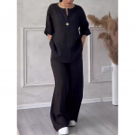 Moodsad Euroopa ja Ameerika naiste mugavad lahtised topid Laia s&auml;&auml;rega p&uuml;ksid vabaaja puuvillane linane &uuml;likond, suur suurus 3XL