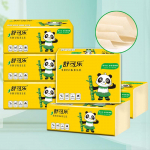 60 tk/pakk Nature Bamboo pehmest paberist salvr&auml;tik &otilde;htus&ouml;&ouml;gi pabersalvr&auml;tikute jaoks