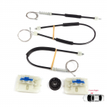 BWR5557 Aknat&otilde;stuki remondikomplekt Esiparempoolne uks VW Golf MK7 5G 2012-2021 4/5 ust 5G4837462
