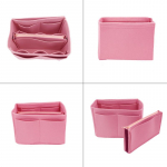 Meigikott Viltvooder Kosmeetikakott Suure mahutavusega rahakott Organiseerija Kaasaskantav k&auml;ekoti hoiukott 22 x 11 x 13 tumehall v&auml;rv