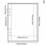 A5 sideaine varrukad 1P 2P 4P l&auml;bipaistev fotoalbum K&ouml;itja t&auml;itmine sisemised varrukad