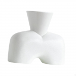 Abstract Ceramic Vase for Table Centerpiece And Flower Display in Bedroom Or Office