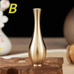 Mini vaas Kuldne Kodu Dekor Elutoa Kaunistus Antiikne Vaas K&otilde;rge Ainulaadne Lill P&otilde;hjamaade Vaas B