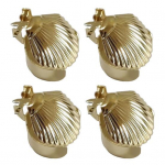 4 tk/komplekti automaatne k&uuml;&uuml;nlaksuti metallist kestast k&uuml;&uuml;nla taht leegi nuusklamp reguleeritav A