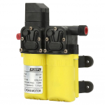 Kahekordse imemise elektriline iseimev membraaniline veepump 12V 100W(kollane)