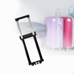 Luggage Telescopic Handle Replacement Easy to Use Convenient Suitcase Pull Rod Spare 24inch 2 Section