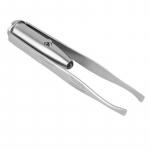 1 tk LED pintsetti + 3 patareid ripsmete kulmude silmade juuste eemaldamise t&ouml;&ouml;riistad roostevabast terasest kulmupintsetid