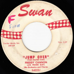 7-tolline plaat FREDDY CANNON - Jump Over / The Urge S4053 Swan 1960 USA Rock Kasutatud
