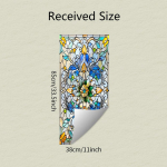 Retro-mustriga Kodu Klaasakende Ilustamine ja Kaunistamine Staatilise Elektri Akna Kleebised