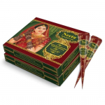 Neeta Mehendi Cone Body Art All Natural Herbal Pure Henna Past (12 Pieces in a Box) Pack of 2