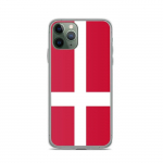 Coque iPhone &ndash; Drapeau Danemark &ndash; iPhone 11 Pro &ndash; Supp &ndash; Mitmev&auml;rviline &ndash; Vertikaalne
