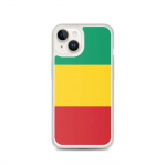 Coque T&eacute;lephone Drapeau Guin&eacute;e &ndash; iPhone 14