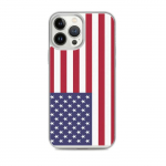 Coque iPhone &ndash; Drapeau &Eacute;tats-Unis &ndash; iPhone 13 Pro Max &ndash; Souple &ndash; Mitmev&auml;rviline &ndash; Kaasaegne