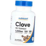 Nelgiekstrakt, Clove 1000, Nutricost 120kaps (71647108) 120caps