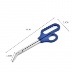 17/21 cm varbak&uuml;&uuml;nte varbak&uuml;&uuml;nel&otilde;ikur, pika ulatusega Easy Grip pedik&uuml;&uuml;r 20cm