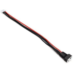 LiPo aku pikenduskaabel 17cm | 22AWG silikoonjuhe | Universaalne laadimiskompatibiilsus droonidele | Punane Must Valge valge