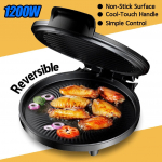 1200W Elektriline Grill BBQ Roostevabast terasest Elektriline suitsuvaba BBQ Eemaldatav pann Korea BBQ pann Multikeetja BBQ Grill