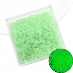 A-taseme helendav klaas, aukudeta seemnehelmed DIY k&auml;ev&otilde;ru kaelakee ehete valmistamise tarvikud 2-2.5mm 2100pcs