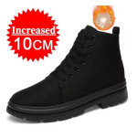 Meeste Saapad T&otilde;stetud Kingad Peidetud Kontsad L&otilde;uend K&otilde;rgust Lisavad Kingad Mehele Peidetud Kontsad Suurendav Sisetald 10CM 8CM 6CM Spordi 44 red