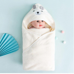 80x80cm vasts&uuml;ndinu m&auml;hitav tekk Beebi pehme soe jope tekk laste vannir&auml;tik, m&auml;hkimis-korallfliisist tekk 0-36 kuuks 80*80cm