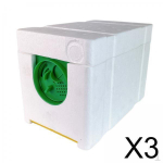 3x keeping Queen Breeding Mating Nuc Reserve Box for keeper Supplies,