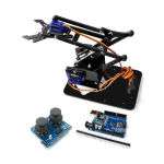 SG90 MG90S 4 Dof Lahtiv&otilde;etav Akr&uuml;&uuml;l Mehaaniline Roboti Manipulaatori K&uuml;&uuml;nise Komplekt Arduino Roboti K&auml;e jaoks STEAM Komplekt Programmeeritav Roboti K&auml;si